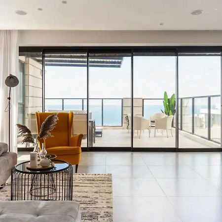Oַ&O Group- Luxury Penthouse Jacuzzi Sea 36 Floor Daire Bat Yam Dış mekan fotoğraf
