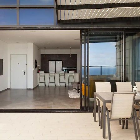 Oַ&O Group- Luxury Penthouse Jacuzzi Sea 36 Floor Daire Bat Yam Dış mekan fotoğraf